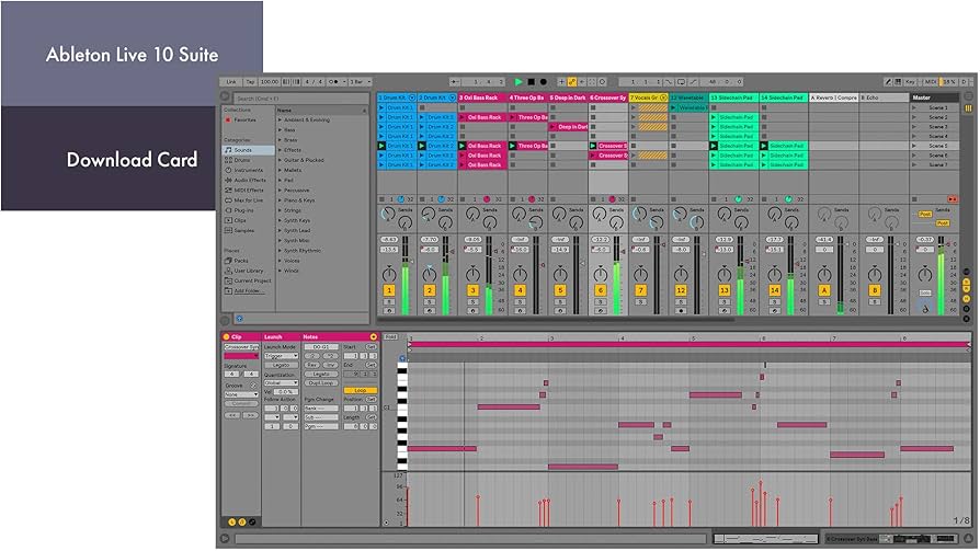 【正規品】Ableton Live 10 Suite Amazon.com: Ableton Live 10 Suite Multitrack Recording